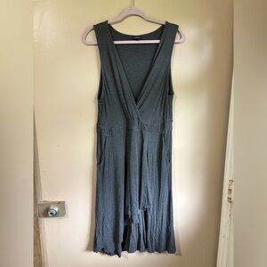 Torrid Gray Sundress Sleeveless V-Neck